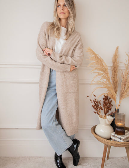 Cozy Times Ahead Taupe - Vest