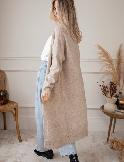 Cozy Times Ahead Taupe - Cardigan