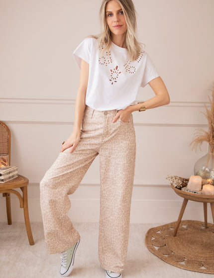 Wild Wide Beige - Jeans