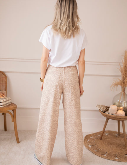 Wild Wide Beige - Jeans