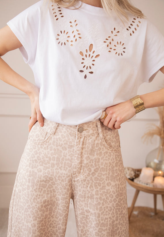 Wild Wide Beige - Jeans