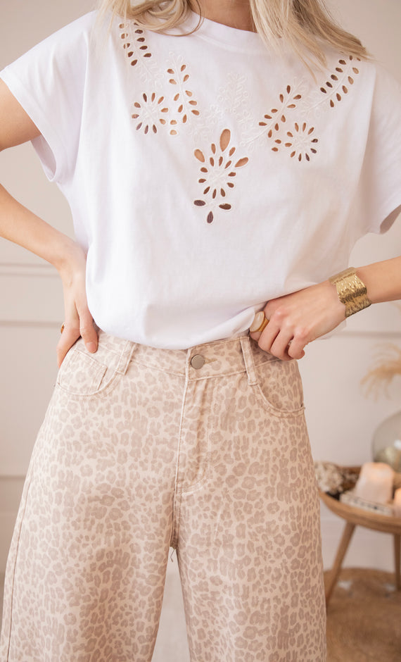 Wild Wide Beige - Jeans