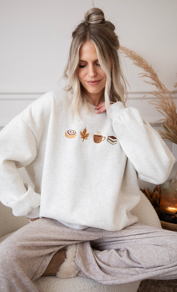 Pullover - Simplicity Autumn - Hellgrau