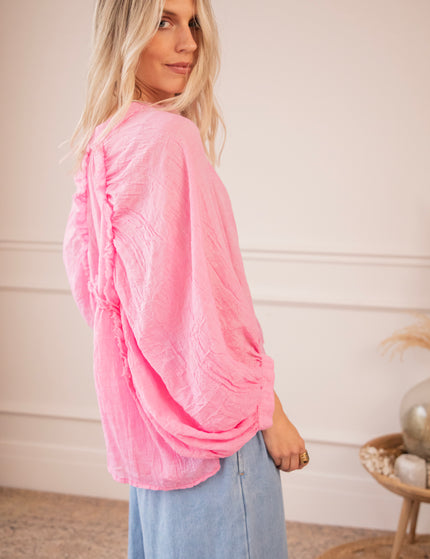 Bluse - Breezy Moments - Zartrosa