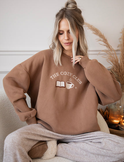 Simplicity Cozy Club Brown - Sweater