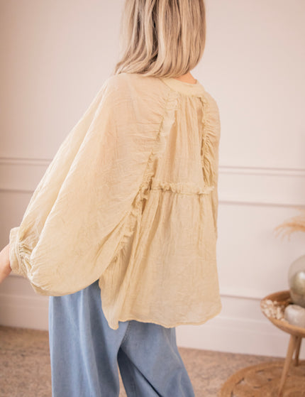 Bluse - Breezy Moments - Creme