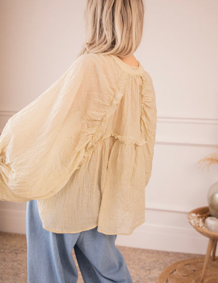 Bluse - Breezy Moments - Creme