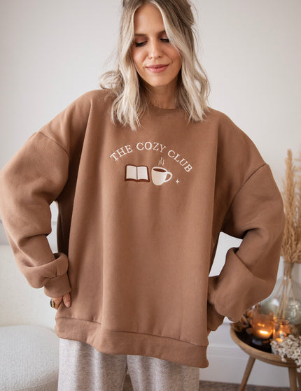 Simplicity Cozy Club Brown - Sweater