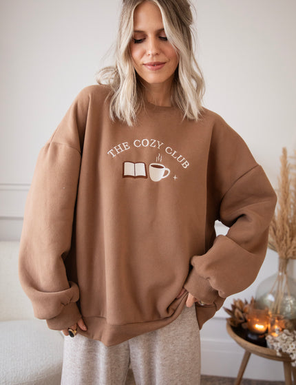 Simplicity Cozy Club Brown - Sweater