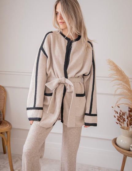 Laurie Beige - Cardigan