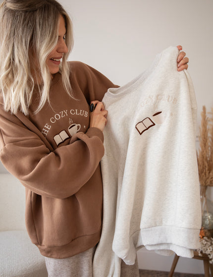 Simplicity Cozy Club Brown - Sweater