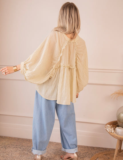 Bluse - Breezy Moments - Creme