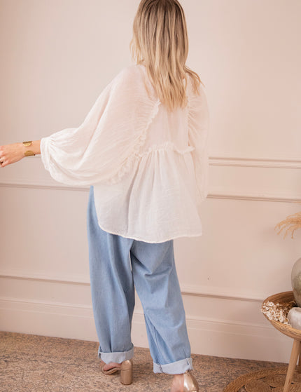 Bluse - Breezy Moments - Weiß