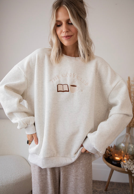 Pullover - Simplicity Cozy Club - Hellgrau