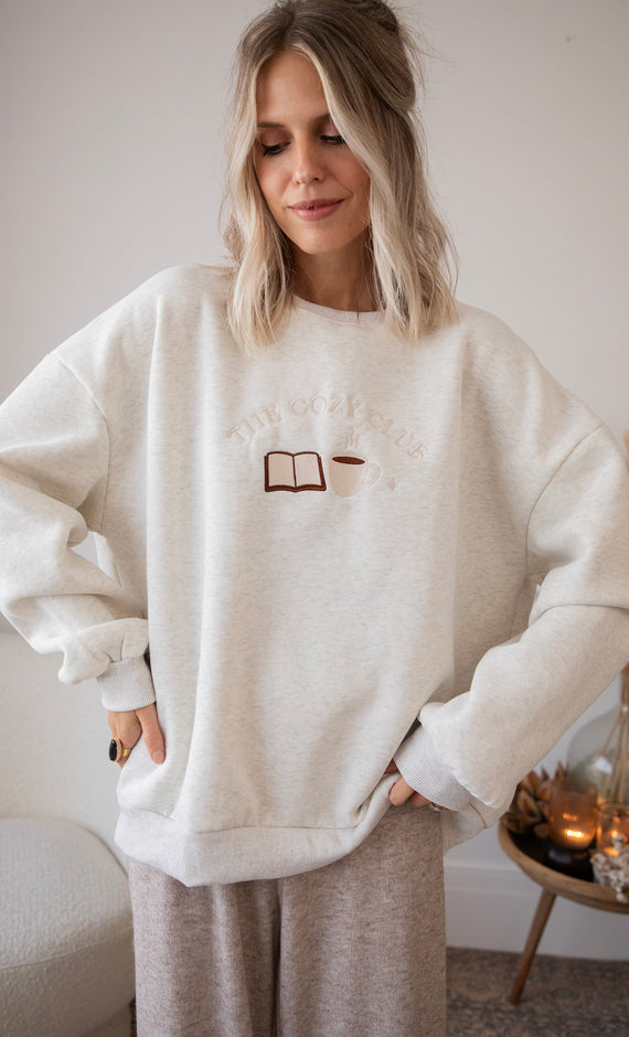 Pullover - Simplicity Cozy Club - Hellgrau