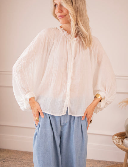 Bluse - Breezy Moments - Weiß