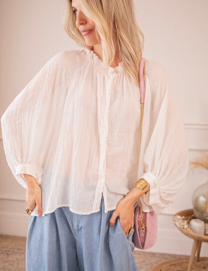 Bluse - Breezy Moments - Weiß