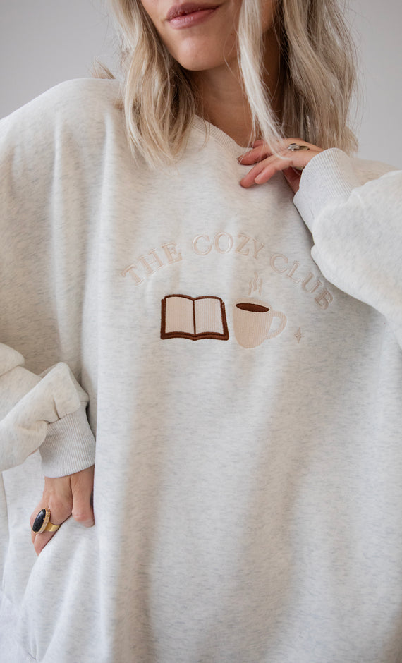 Pullover - Simplicity Cozy Club - Hellgrau