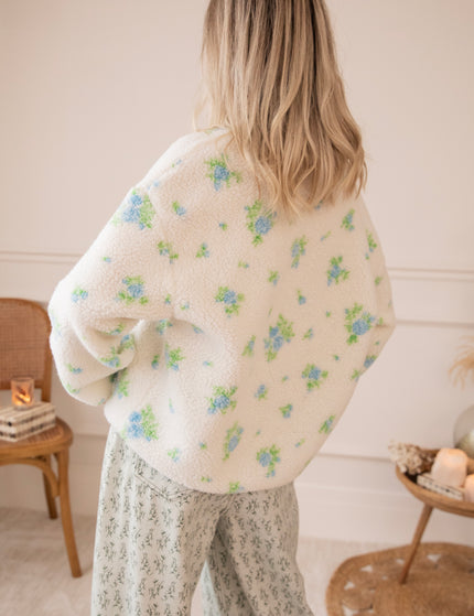 Blooming Bear Off White/Blue - Trui