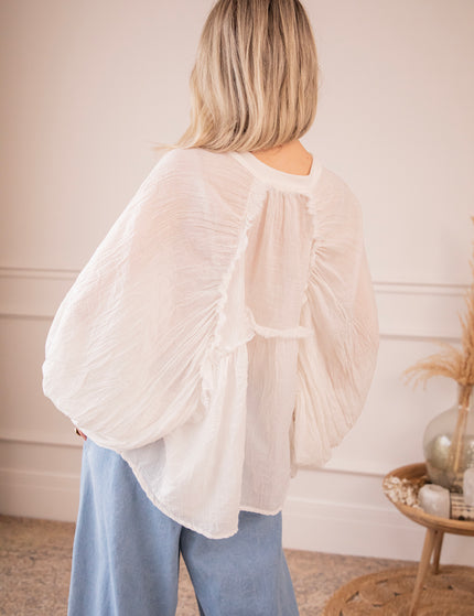 Bluse - Breezy Moments - Weiß