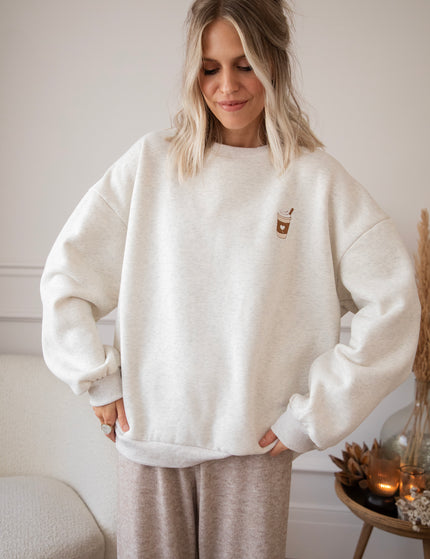 Simplicity Pumpkin Spice Soft Grey - Sweater