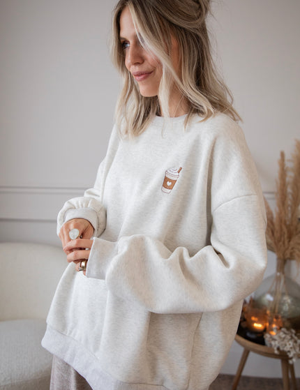 Simplicity Pumpkin Spice Soft Grey - Sweater