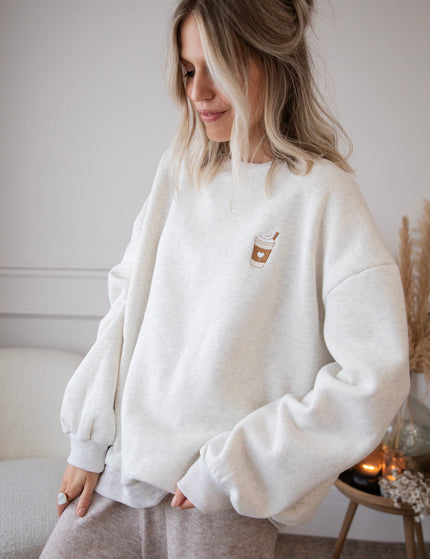 Simplicity Pumpkin Spice Soft Grey - Sweater