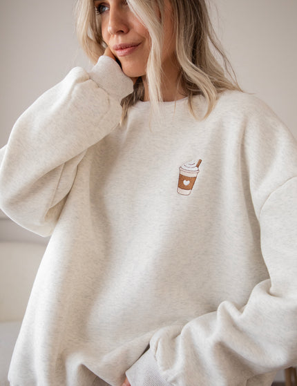 Simplicity Pumpkin Spice Soft Grey - Sweater