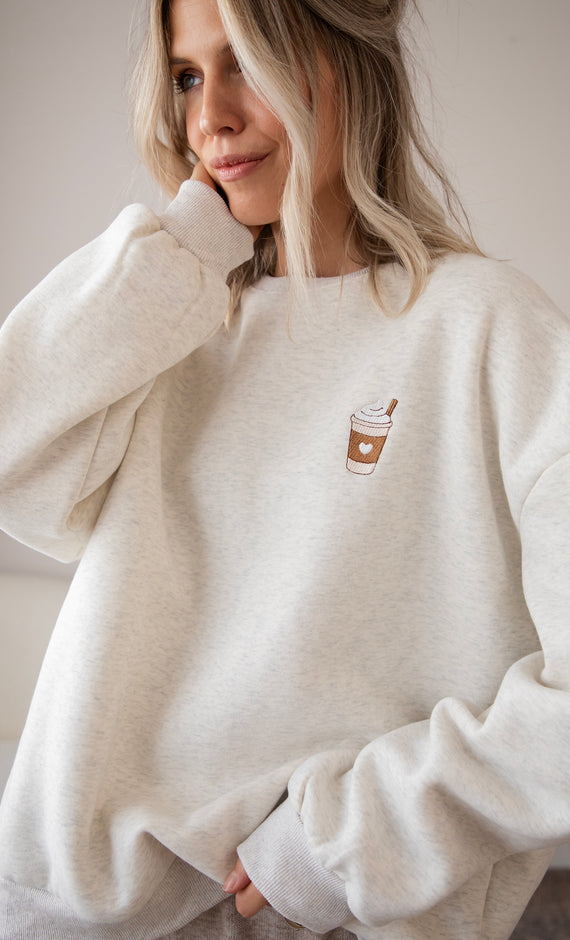 Pullover - Simplicity Pumpkin Spice - Hellgrau