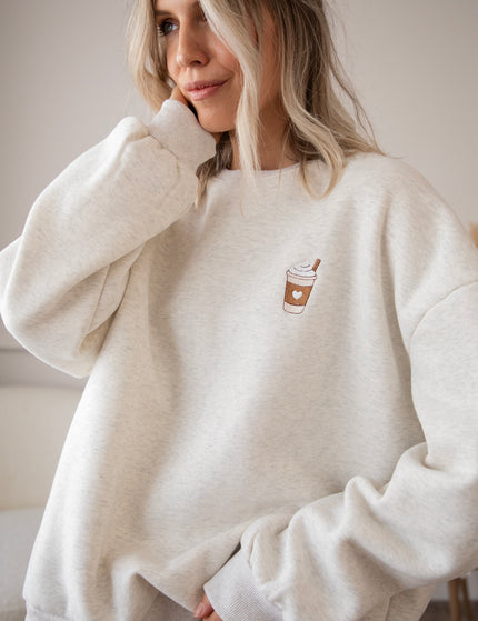Simplicity Pumpkin Spice Soft Grey - Sweater