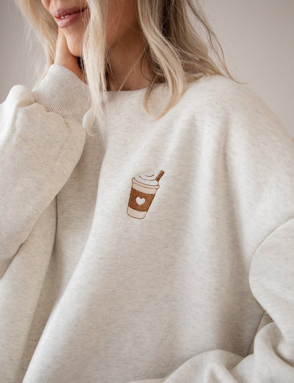 Simplicity Pumpkin Spice Soft Grey - Sweater
