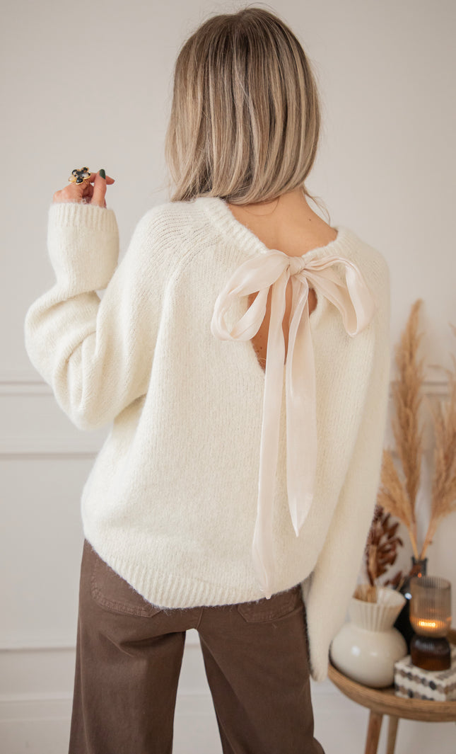 Bowy Bo Beige - Sweater