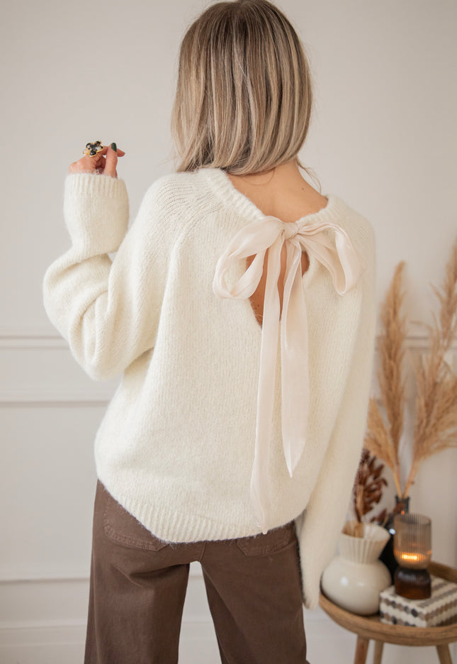 Bowy Bo Beige - Sweater