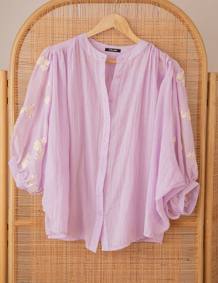 Bluse - Bloomery - Lila