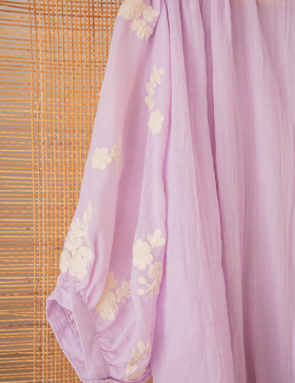 Bluse - Bloomery - Lila