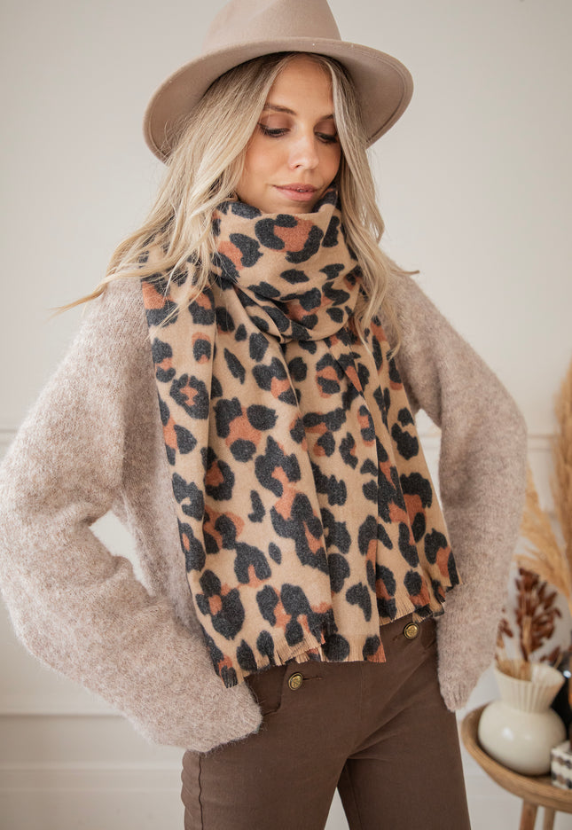 Soft Leona Beige - Scarf