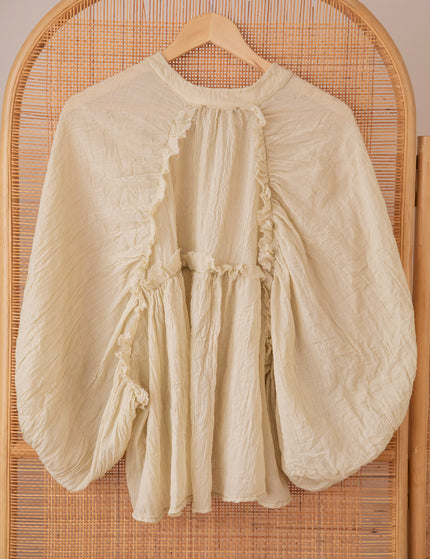 Bluse - Breezy Moments - Creme