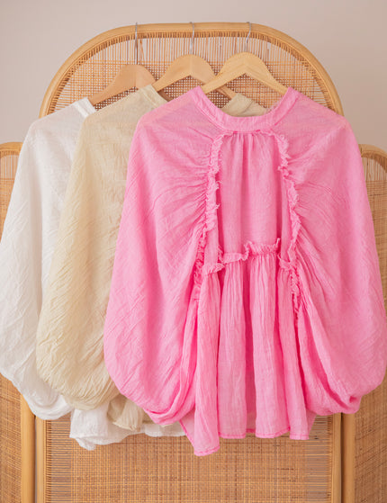 Bluse - Breezy Moments - Weiß