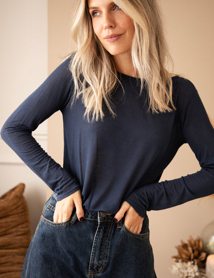 Langarmshirt - Undercover Base - Dunkelblau