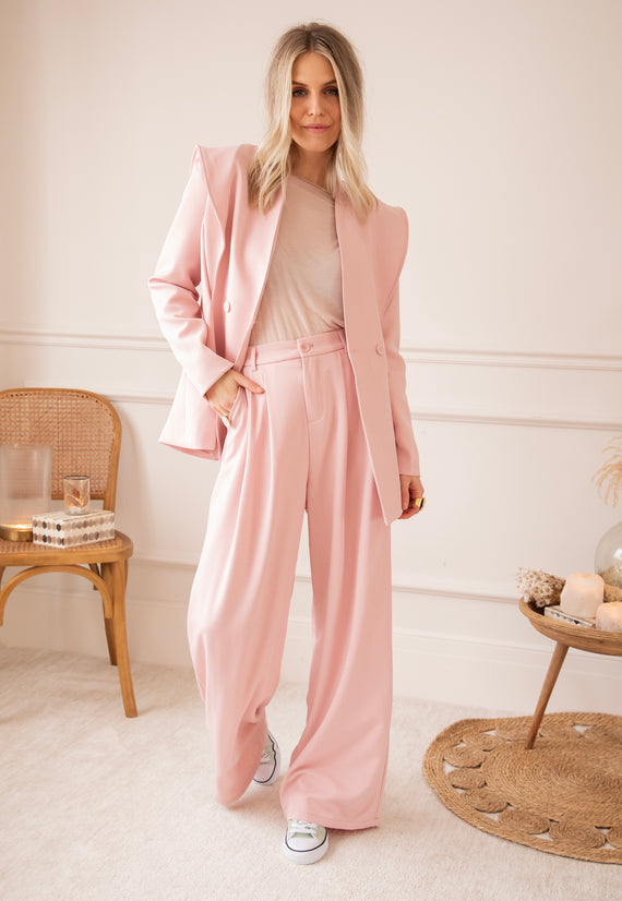 Bravery Wide Pink - Broek