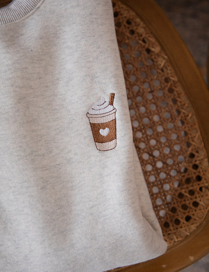 Simplicity Pumpkin Spice Soft Grey - Sweater