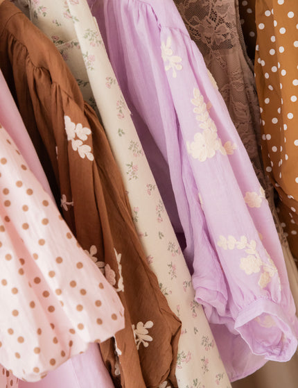 Bluse - Bloomery - Braun