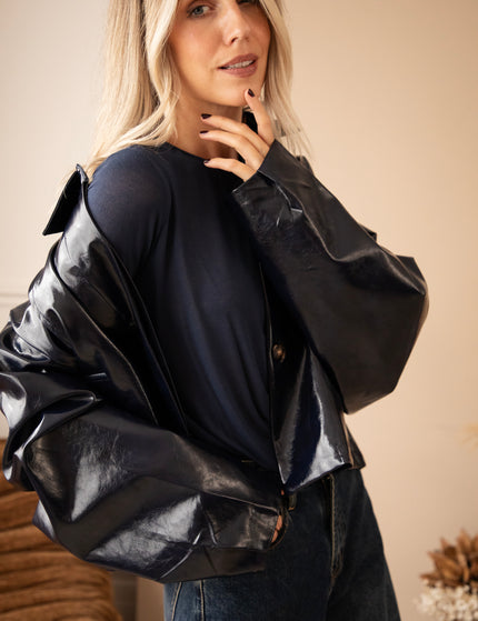 Langarmshirt - Undercover Base - Dunkelblau