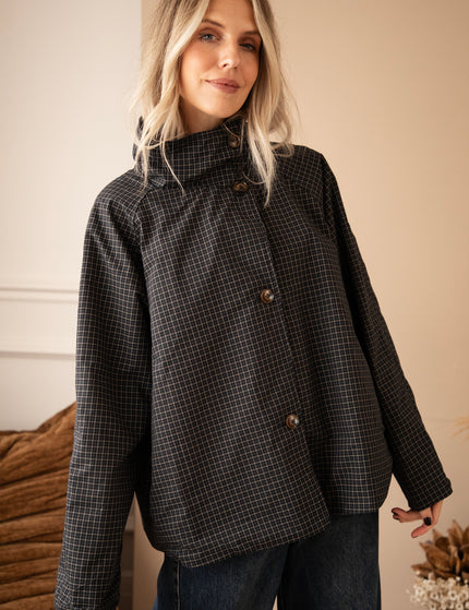 Jacke - Twin Side Trench - Dunkelblau