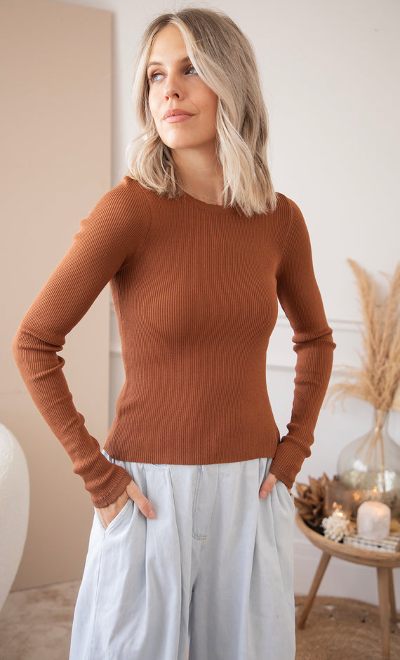 Mira More Caramel - Longsleeve