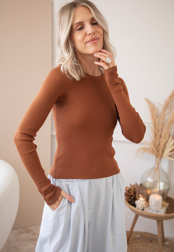Mira More Caramel - Longsleeve