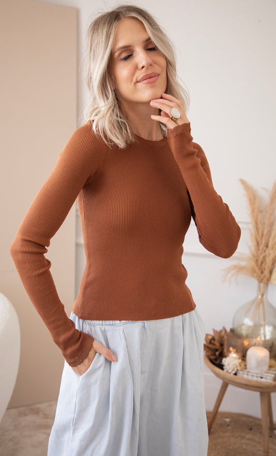 Mira More Caramel - Longsleeve