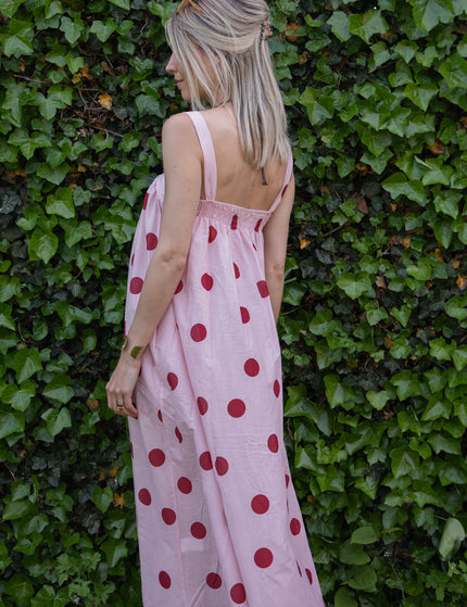 Kleid - Dots Of Sunshine - Babyrosa/Himbeere