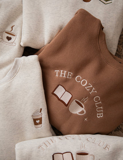 Simplicity Cozy Club Brown - Sweater