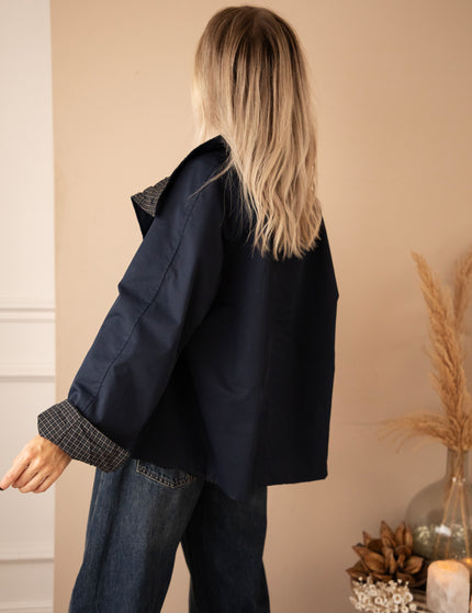 Jacke - Twin Side Trench - Dunkelblau